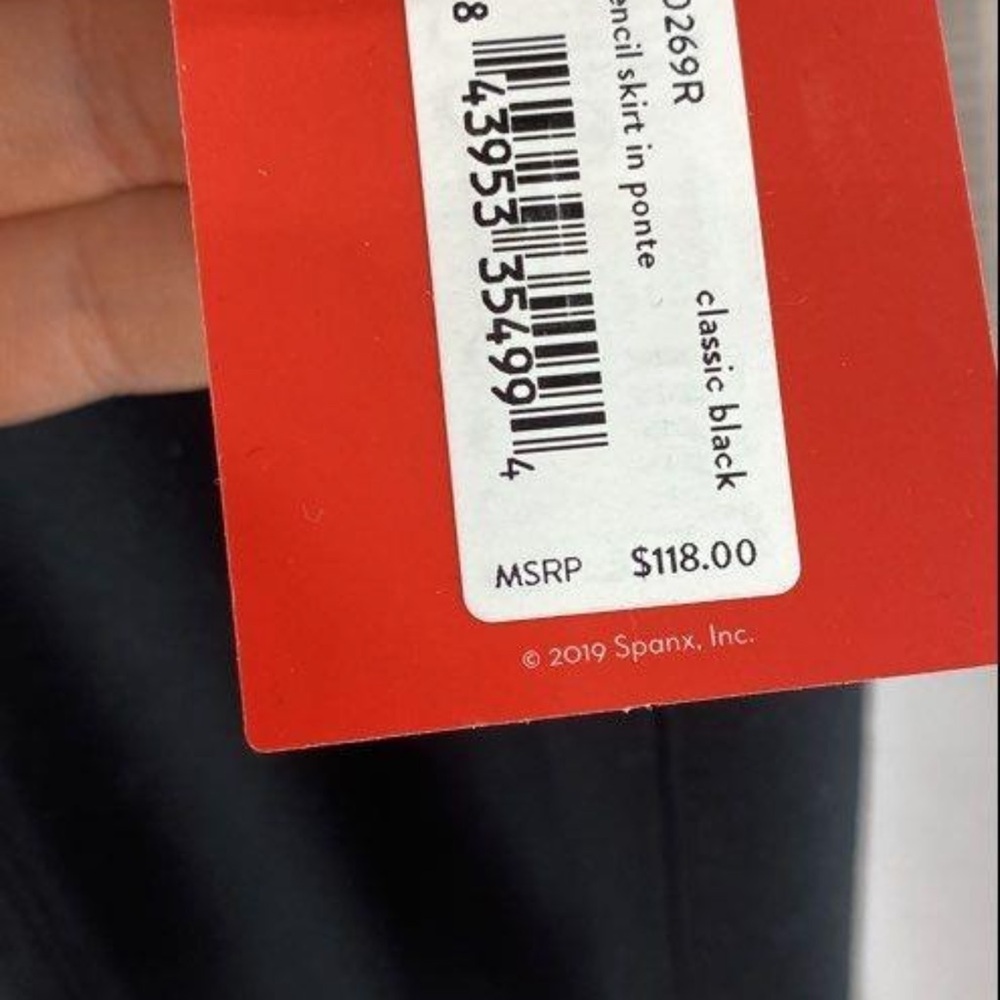 SPANX Classic Black Pencil Skirt